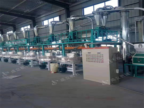 八組石磨面粉機(jī)